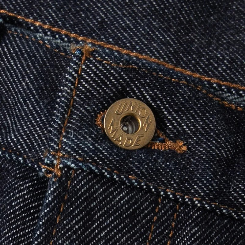 Straight-Leg Denim Jeans